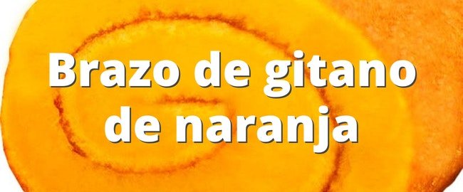 Brazo de gitano de naranja