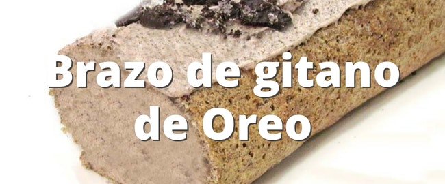 Brazo de gitano de Oreo